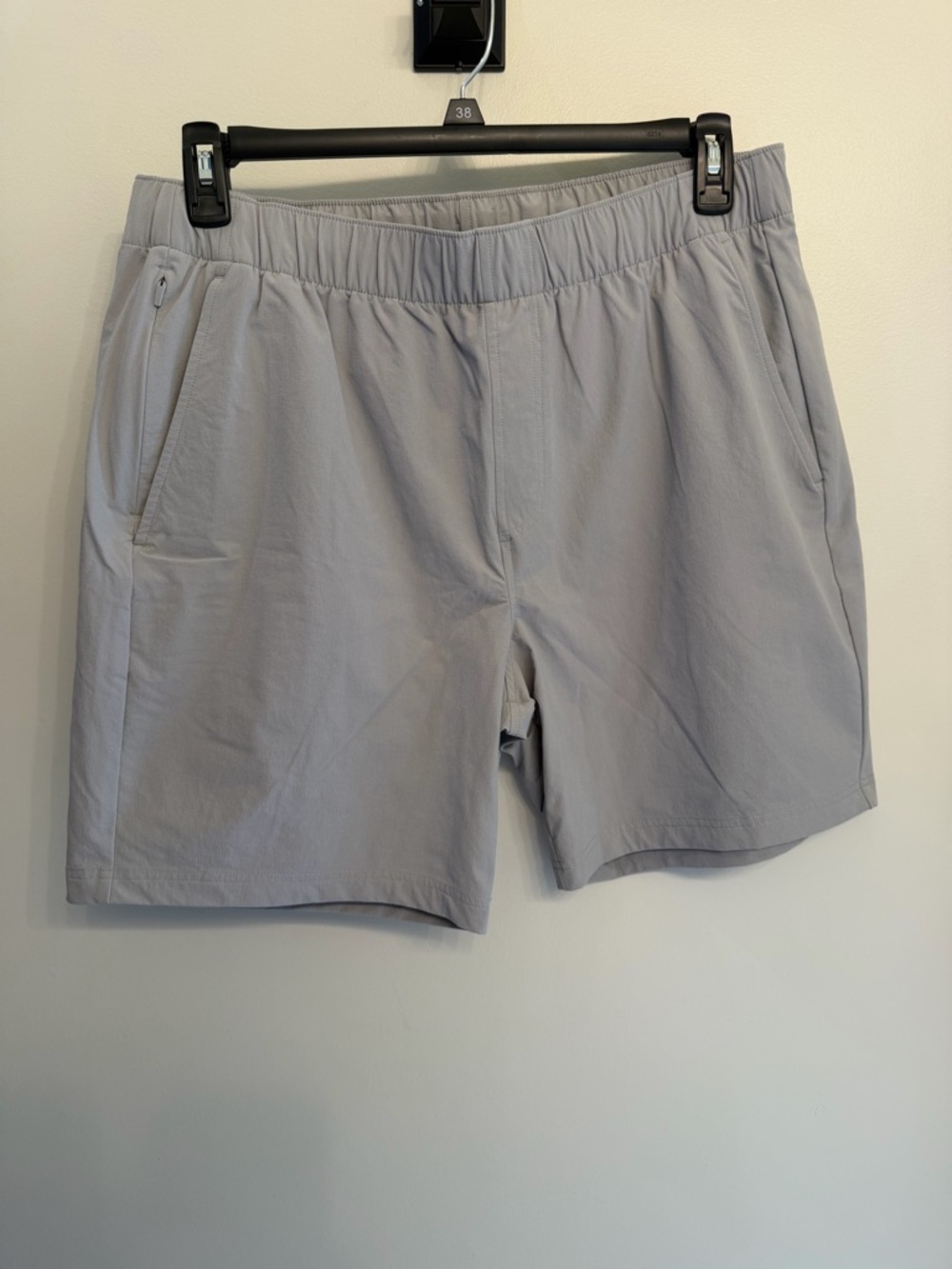 NWOT Rhoback Heather Gray Performance Shorts XL